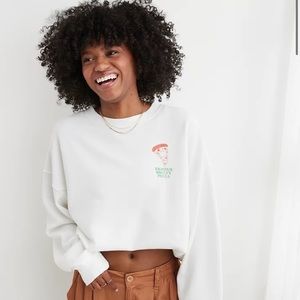 Aerie The Chill Crew Sweatshirt